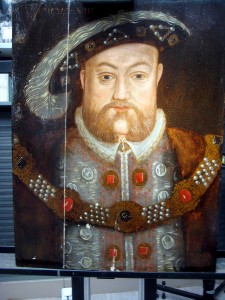 Henry VIII after cleaning and rejoining